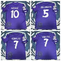 2425 Y3 Purple Soccer Short Sleeve Jersey Breathable Jersey