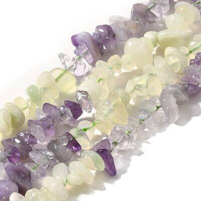 Natural New Jade & Amethyst Beads Strands