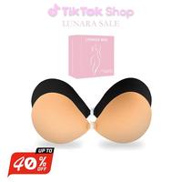 Lunara Sticky Insert, Fabric Adhesive Bra, Comfortable Black Basic straplessbra Sticky bra push up Bra, for Backless Dress, g...