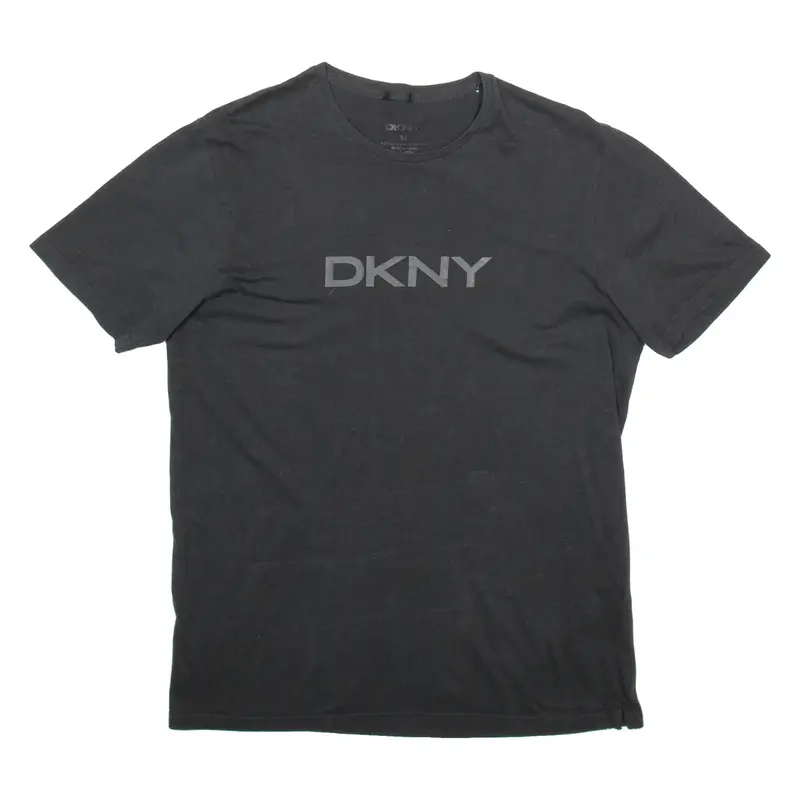 DKNY Mens T-Shirt Black M
