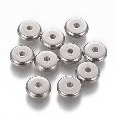 Tarnish Resistant 304 Stainless Steel Spacer Beads