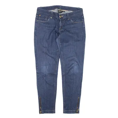 ARMANI Jeans Blue Denim Regular Skinny Womens W30 L27