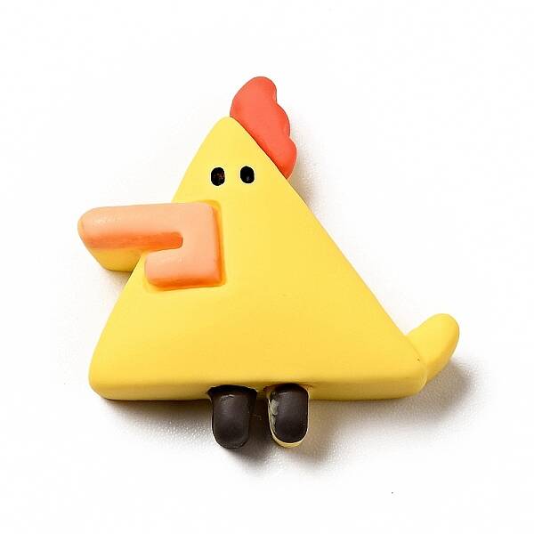 Cartoon Animal Opaque Resin Cabochons