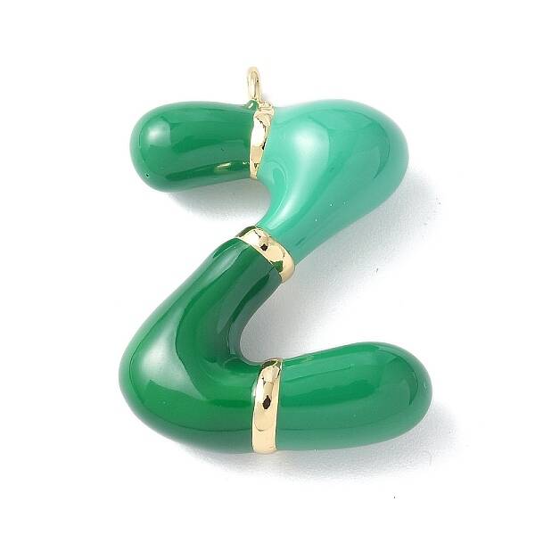 Brass Enamel Pendants