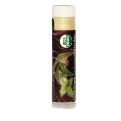 Biopark cosmetics Yummme Organic Lip Balm, Eucalyptus (4.25 g)