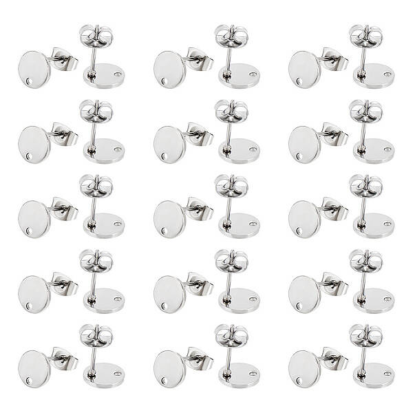 304 Stainless Steel Stud Earring Findings