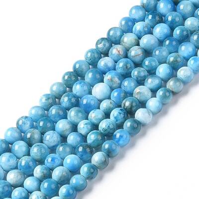 Natural Apatite Beads Strands