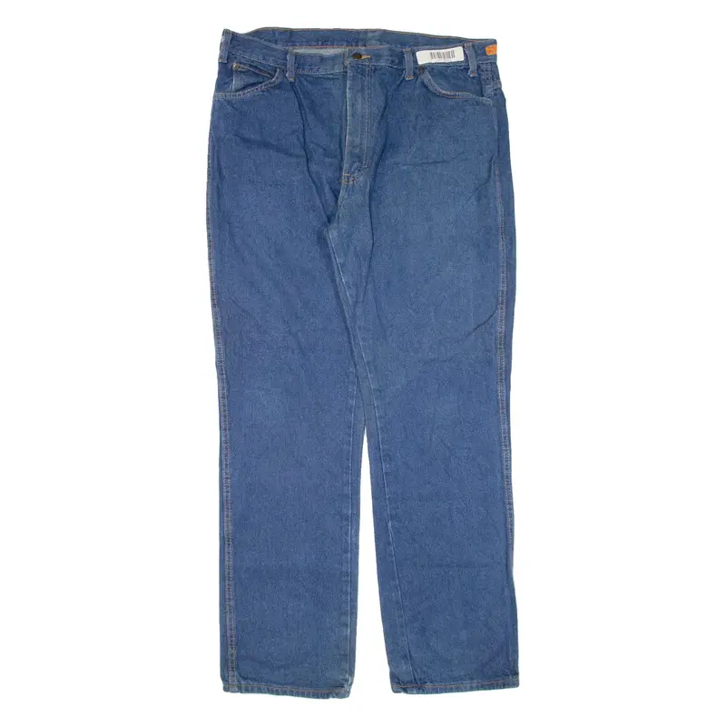 DICKIES Workwear Mens Jeans Blue Regular Straight W35 L34