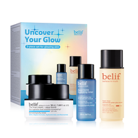 [belif Official] Uncover Your Glow Set, Korean Skincare – 3-Step Radiance Routine with Aqua Bomb Toner, Niacinamide Vitamin...