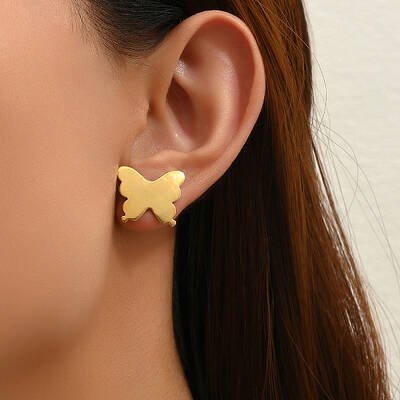 Elegant Irregular Metal Earrings for Women