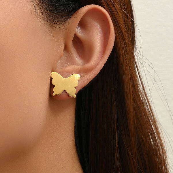 Elegant Irregular Metal Earrings for Women