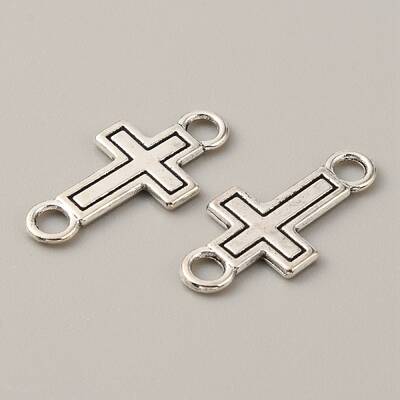 Tibetan Style Alloy Connector Charms