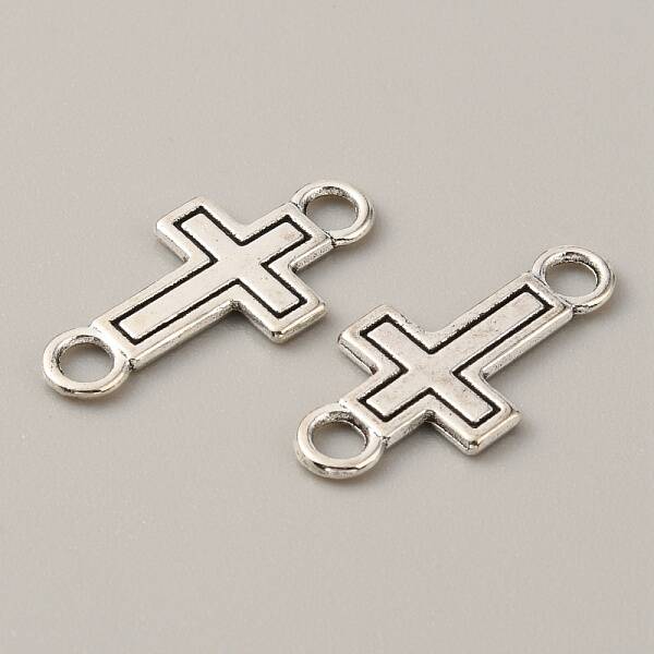 Tibetan Style Alloy Connector Charms