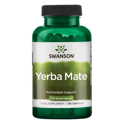Swanson Yerba Mate 125 mg 120 Caps