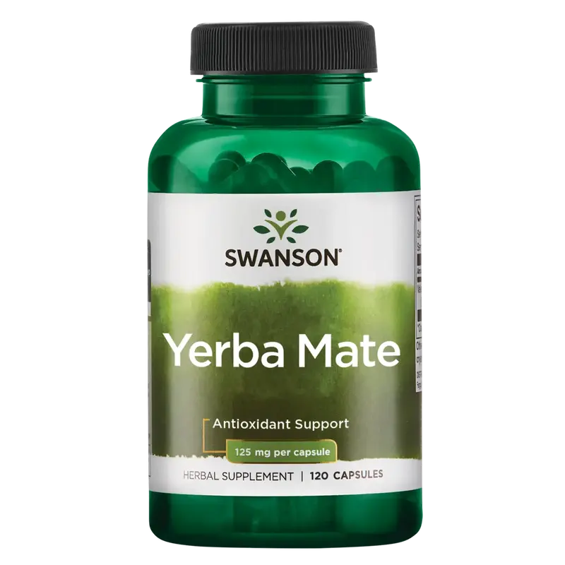 Swanson Yerba Mate 125 mg 120 Caps