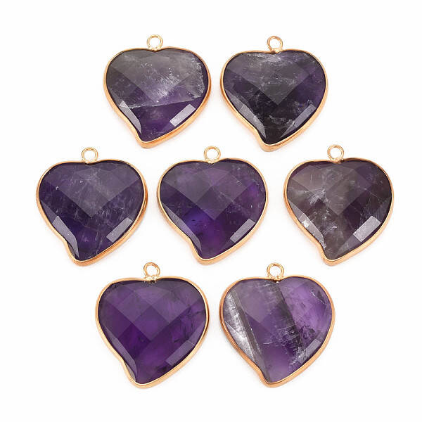 Natural Amethyst Pendants