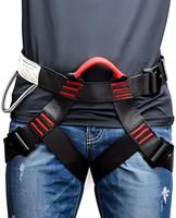 Polyester Safety Harness Climbing Belts - Half Body Guide Belt for Tree Climbing, Outdoor Training, Caving, Rock Climbing, Ra...