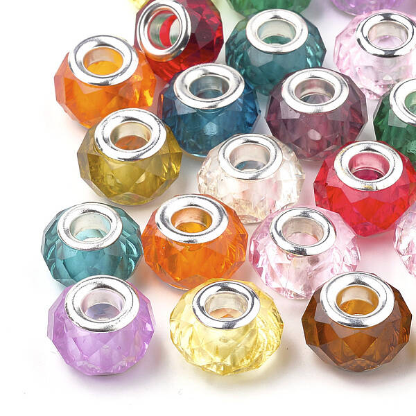 Acrylic European Beads