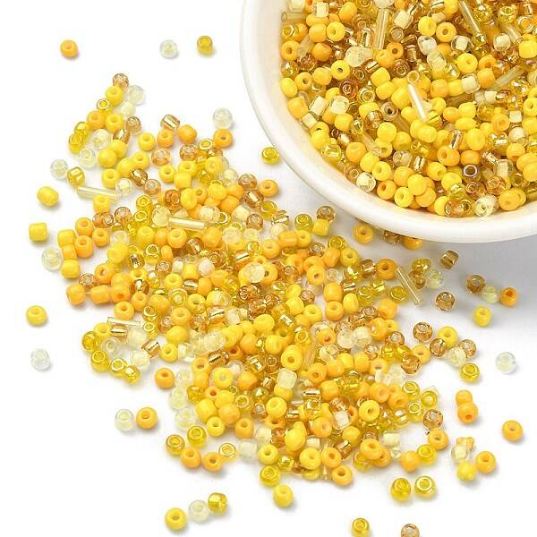 Opaque & Transparent Inside Colours Glass Seed Beads