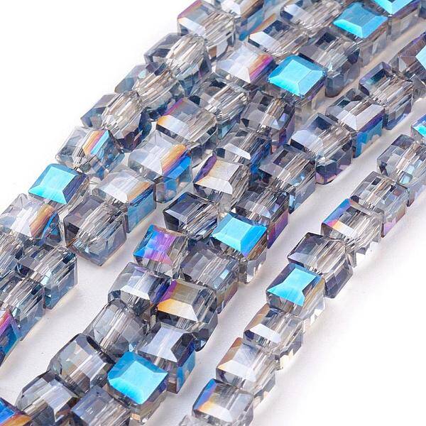 Electroplate Glass Beads Strands