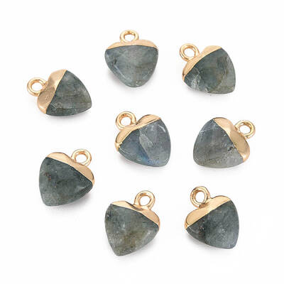 Natural Labradorite Charms
