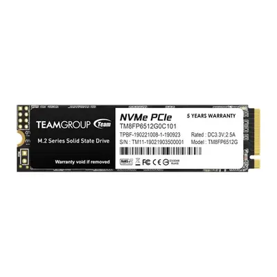 TM8FP6512G0C101 Team Group MP33 512GB PCI Express 3.0 x4 NVMe M.2 2280 Solid State Drive