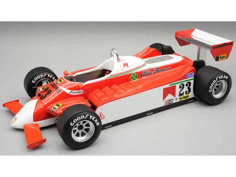 Alfa Romeo 179 #23 Bruno Giacomelli Formula One F1 Monaco GP (1980) Mythos Series with Display Case Limited Edition to 45...