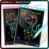 LCD Writing Tablet for Kids - Preschool Drawing Tablet Toys & Toddler Travel Essential Toys,Reusable Electronic Drawing Board...