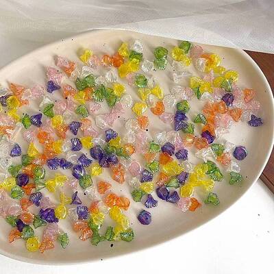Acrylic Bead Caps