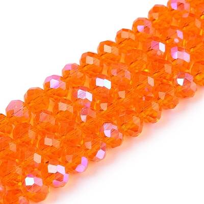 Electroplate Glass Beads Strands
