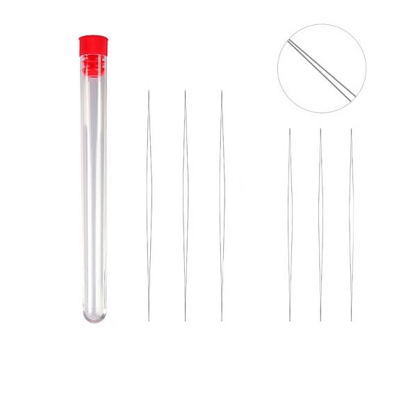 Tarnish Resistant Stainless Steel Collapsible Big Eye Beading Needles