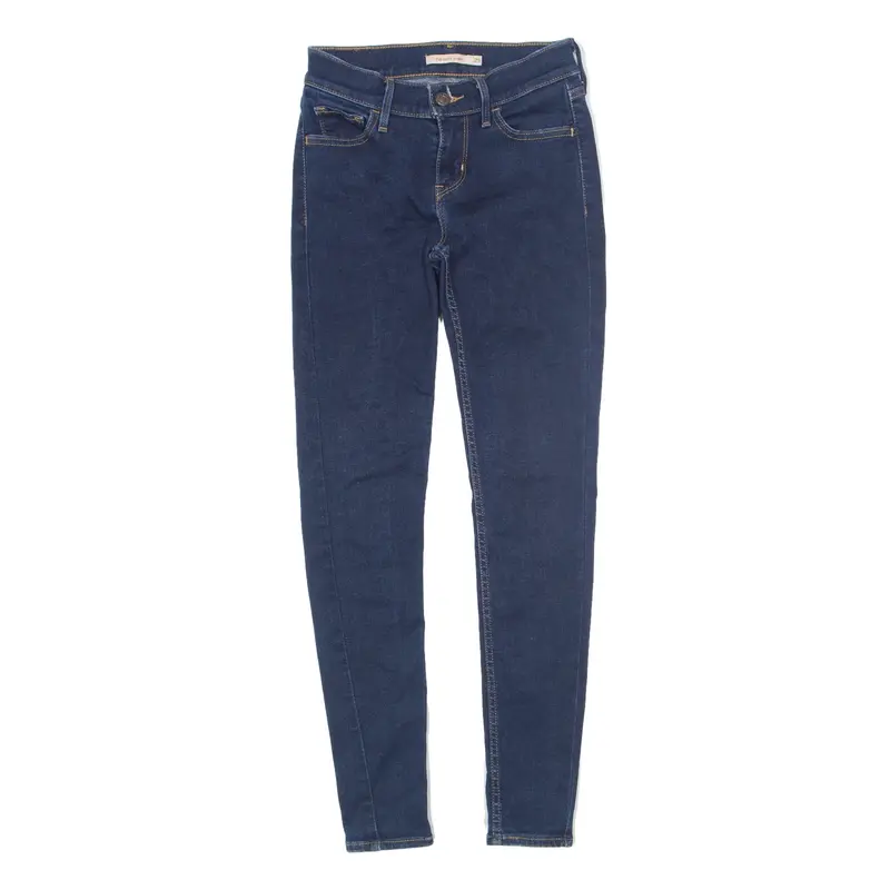 LEVI'S 710 Jeans Blue Denim Slim Skinny Girls W25 L28