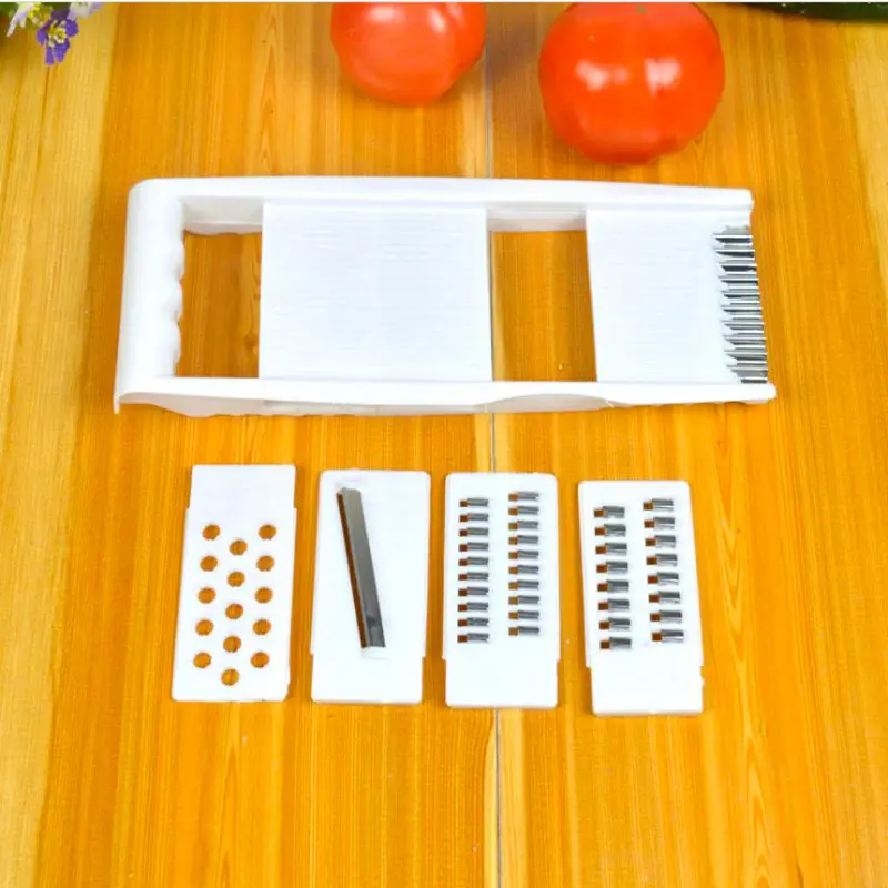 Home Kitchen Multifunctional Grater | Color: White