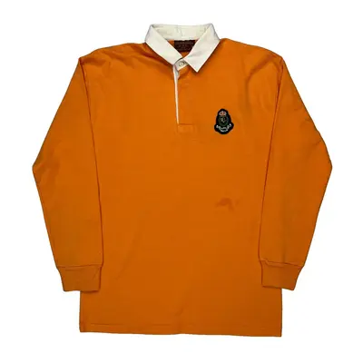 Chaps Ralph Lauren Rugby Shirt - XL Orange Cotton