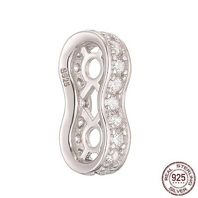 2 Hole 925 Sterling Silver Multi-Strand Links