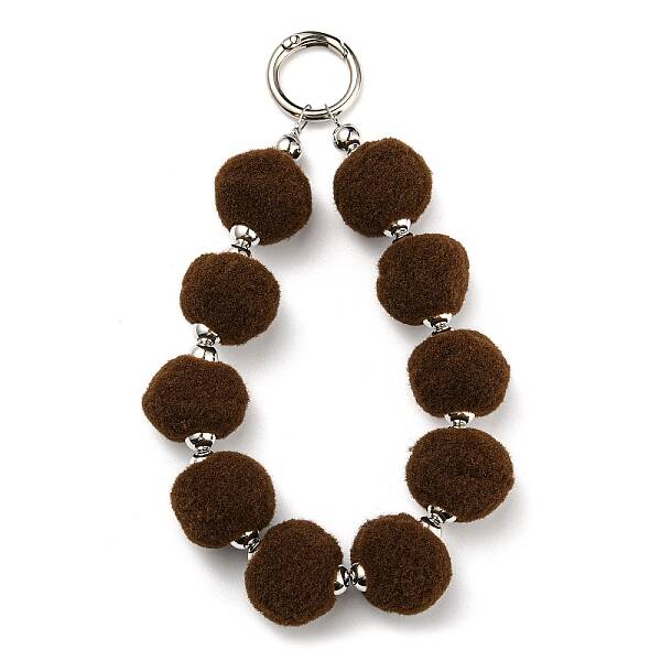Phone Lanyard Universal Plush Ball Wrist Lanyard