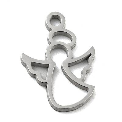 Non-Tarnish Laser Cut 304 Stainless Steel Charms