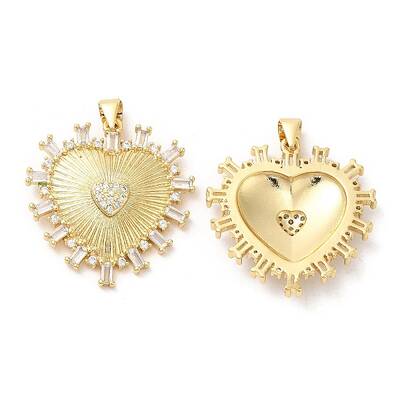 Rack Plating Brass Pendants