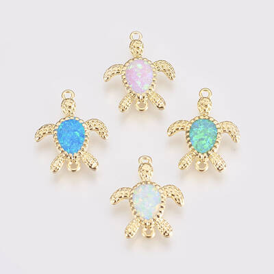 Synthetic Opal Links connectors