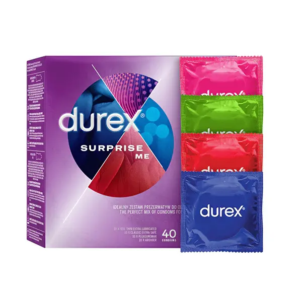 Durex Preservativi Surprise Me 40 Pezzi