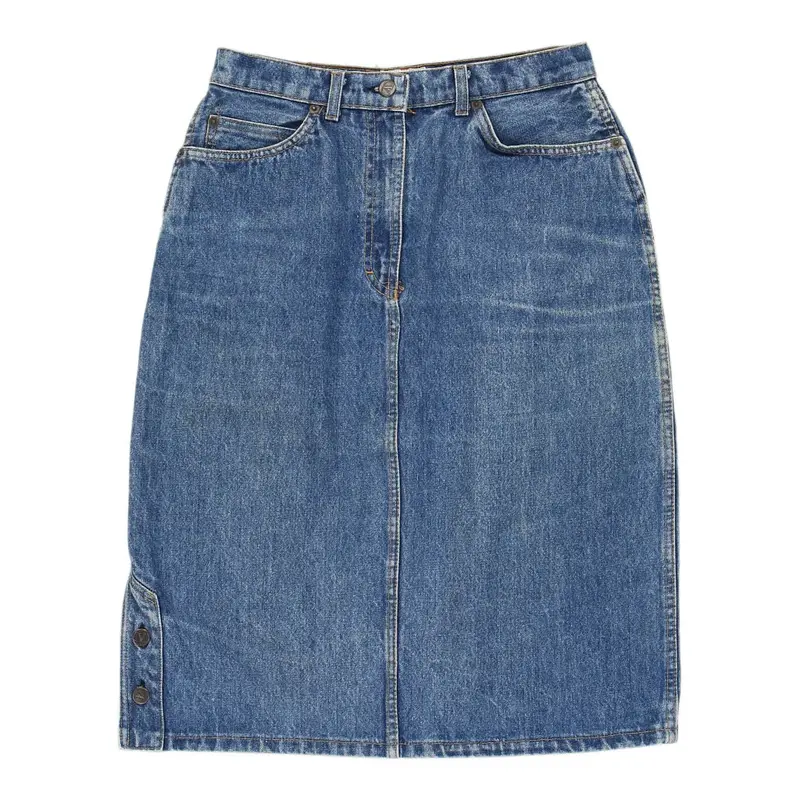 Valentino Denim Skirt - 30W UK 10 Blue Cotton | Size: UK 10