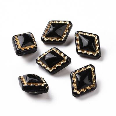 Plating Opaque Acrylic Beads