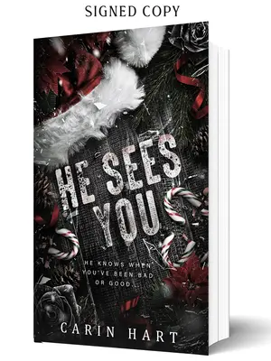 He Sees You by Carin Hart (paperback plus swag)