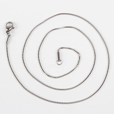 Tarnish Resistant 304 Stainless Steel Venetian Chain Necklace Making