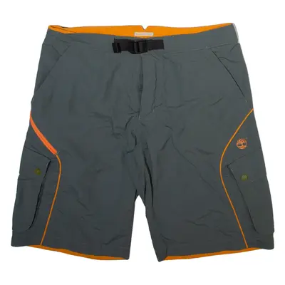 TIMBERLAND Mens Cargo Shorts Grey M W34