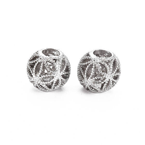 Rack Plating Alloy European Beads