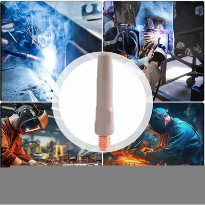 10 Piece Set of Innovative Non-Stick Welding Nozzles for Improved Welding Efficiency