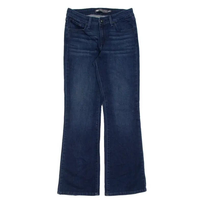 LEVI'S Womens Jeans Blue Regular Bootcut Stone Wash W27 L30