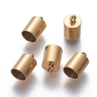 Ion Plating(IP) 304 Stainless Steel Cord Ends