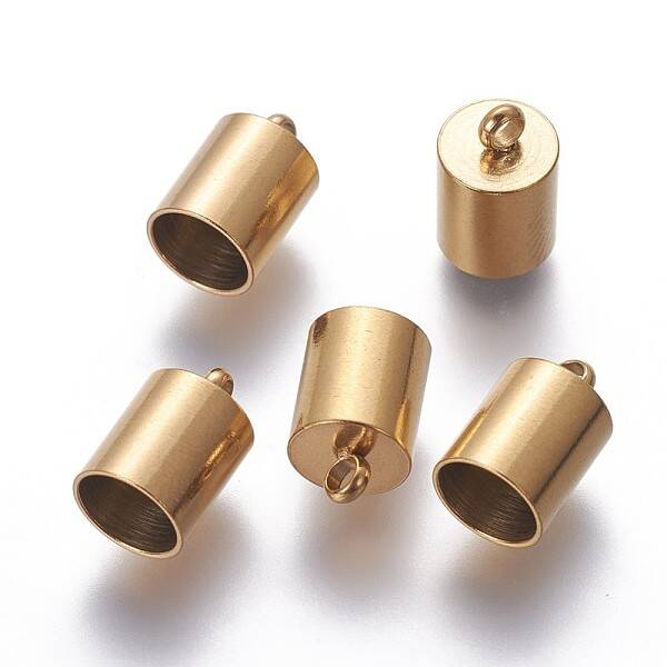 Ion Plating(IP) 304 Stainless Steel Cord Ends